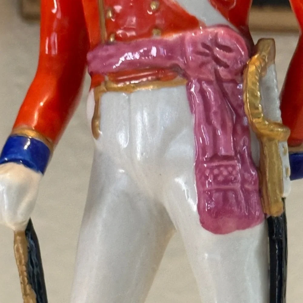 Muller Volksted Antique 2nd Regiment Cold Steam Foot Guard Captain‎ Rare Figure